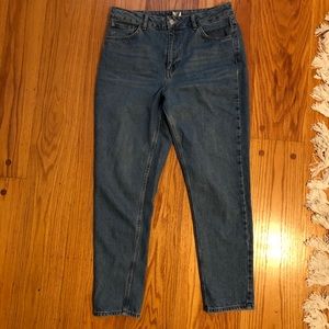 Topshop mom jeans